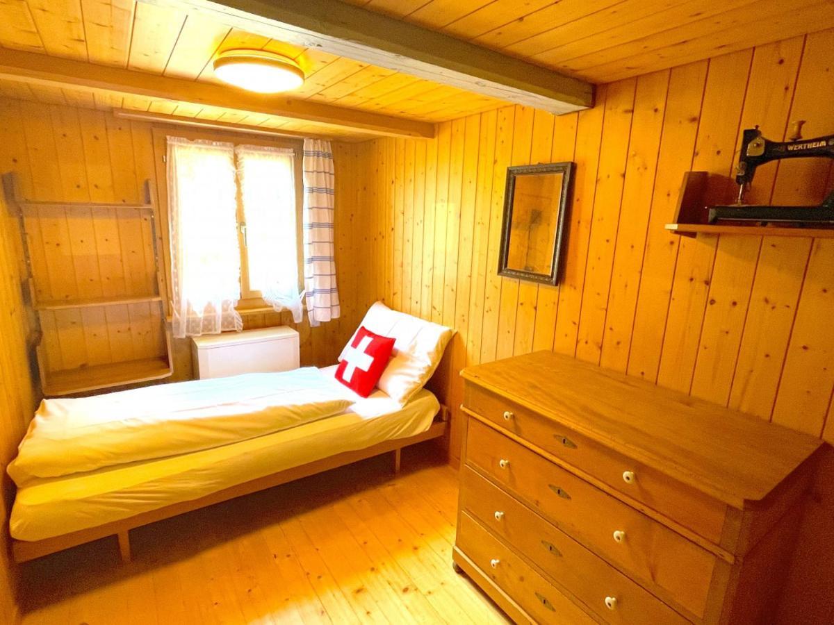 Swisshut Stunning Views Alps Lake - Chalet Erli Därligen Exteriér fotografie
